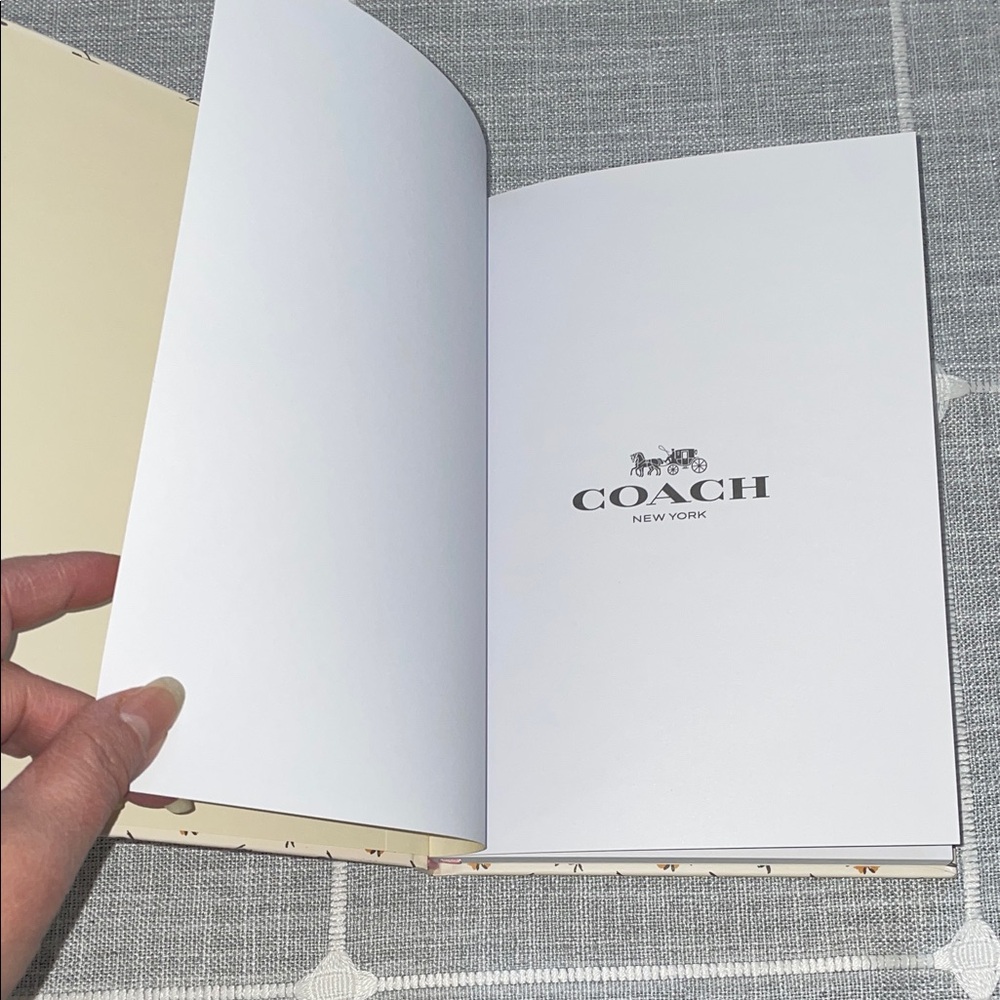 Coach Floral 'C' Pattern Notebook - Picture 3 of 4